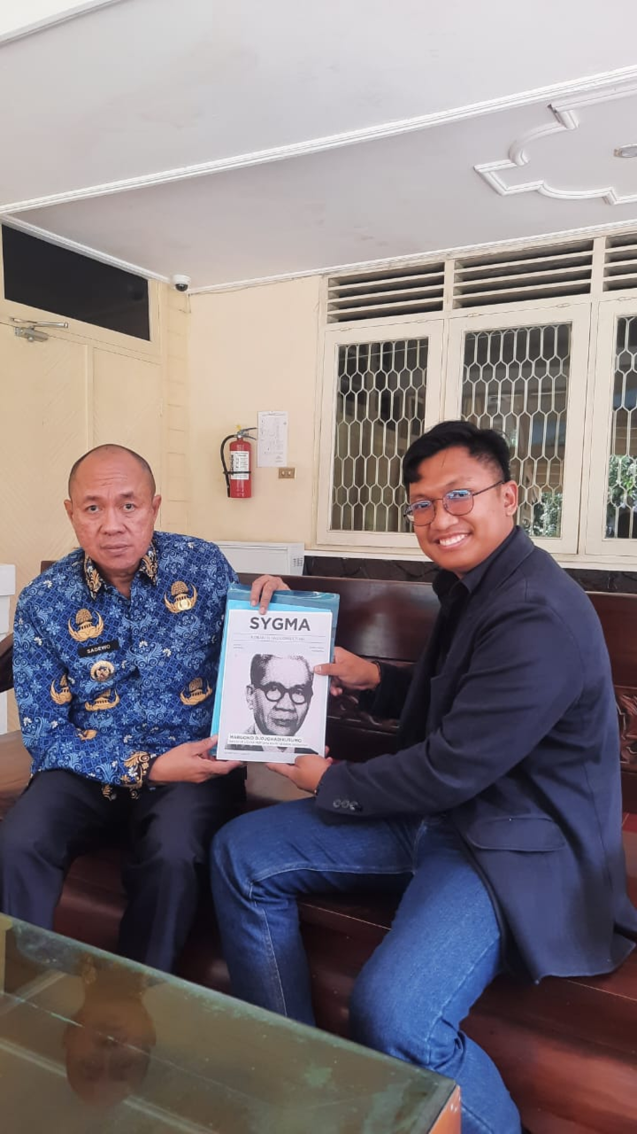 Sygma Research and Consulting Bahas Kajian Historis RM Margono dengan Bupati Banyumas
