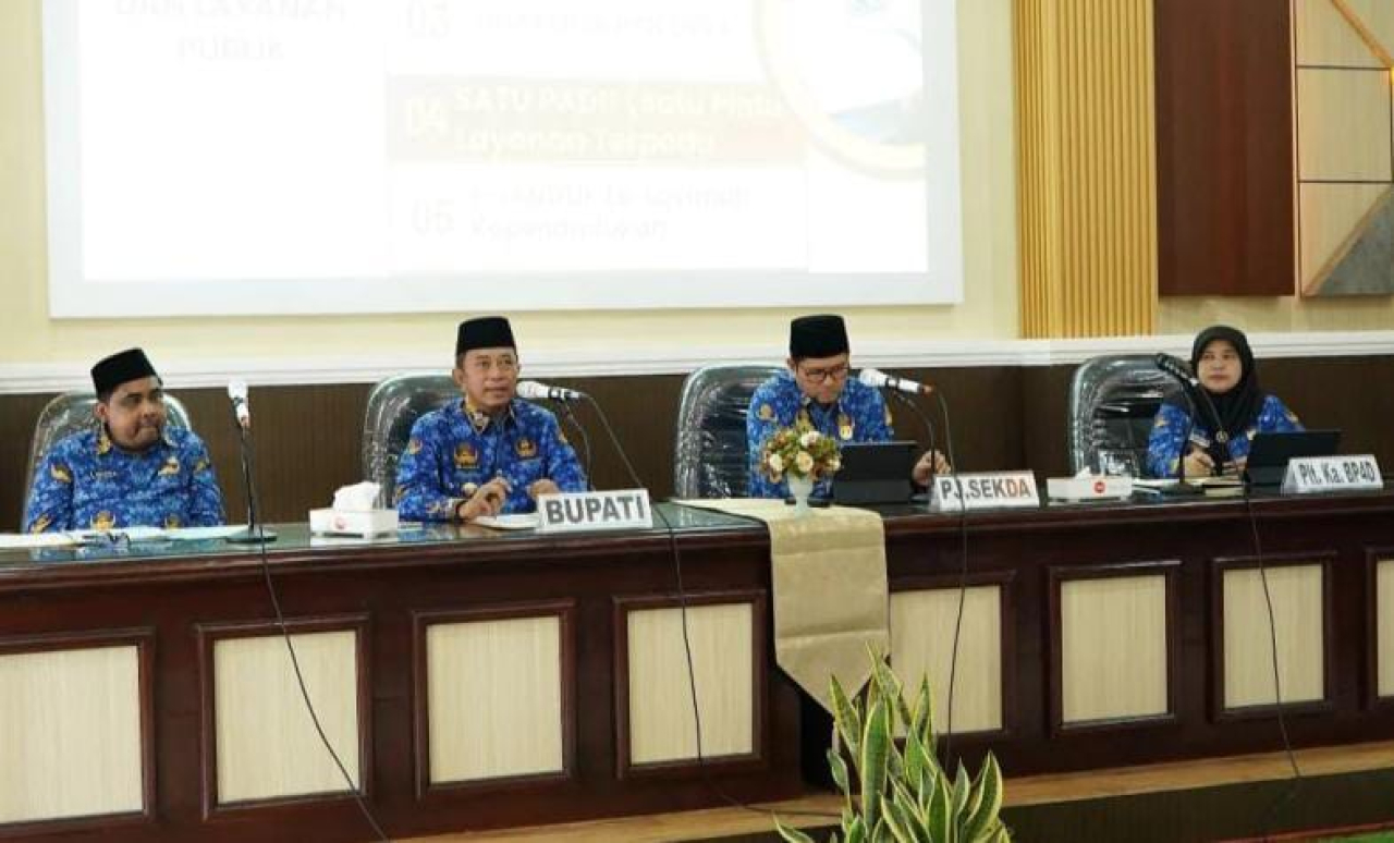 Bupati Bondowoso Pimpin Rakor Strategis, Susun Program Unggulan 2025-2030
