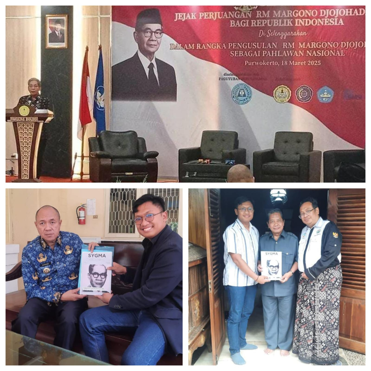 Salam Kolaborasi Seruling Mas untuk RM Margono Pahlawan Nasional