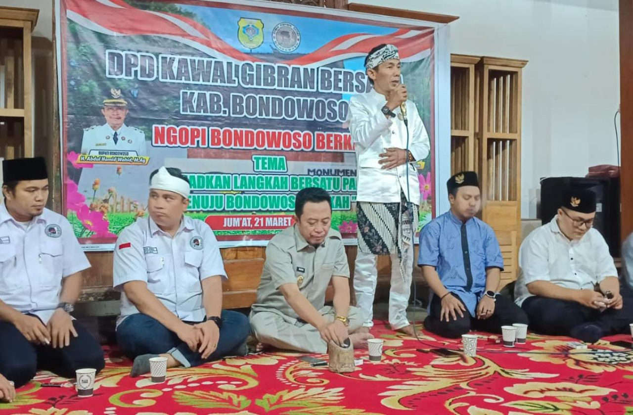 Ngopi Berkah KGB Bondowoso Bersama Bupati: Sinergi Demi Bondowoso Maju