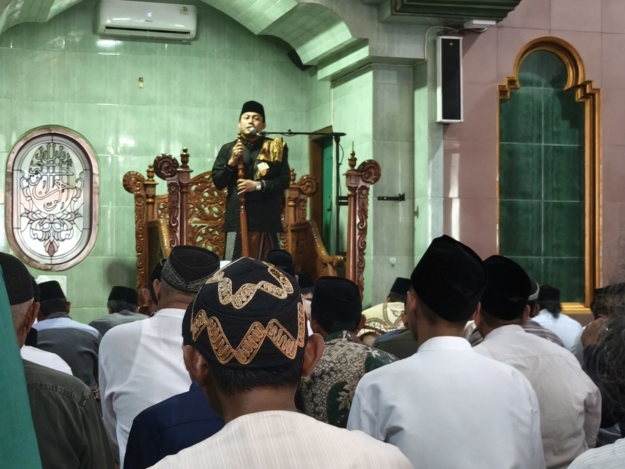 Abdul Ghoni Mukhlas Ni'am Ajak Warga Surabaya Gotong Royong Jaga Kondusivitas di Hari Idulfitri