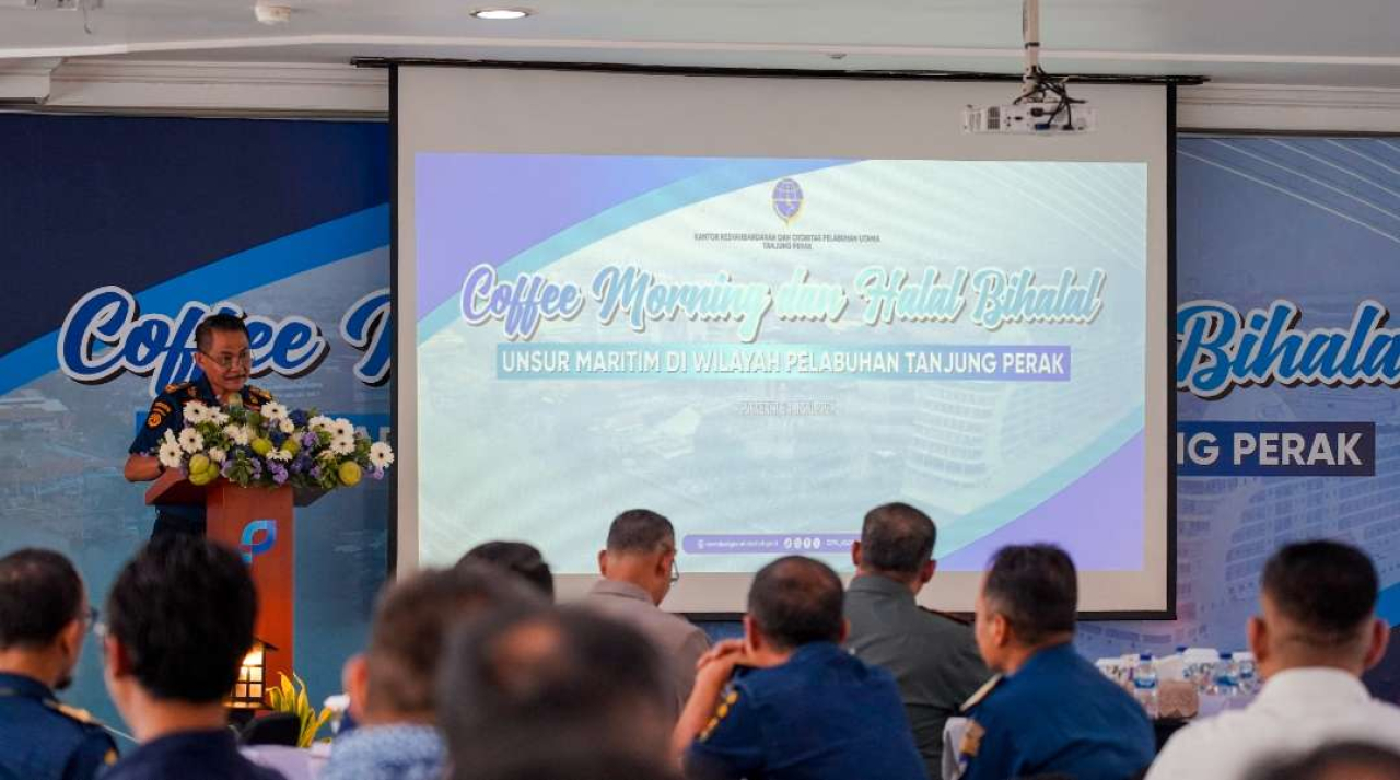 KSOP Utama Tanjung Perak Apresiasi Sinergitas Unsur Maritim di Wilayah Tanjung Perak