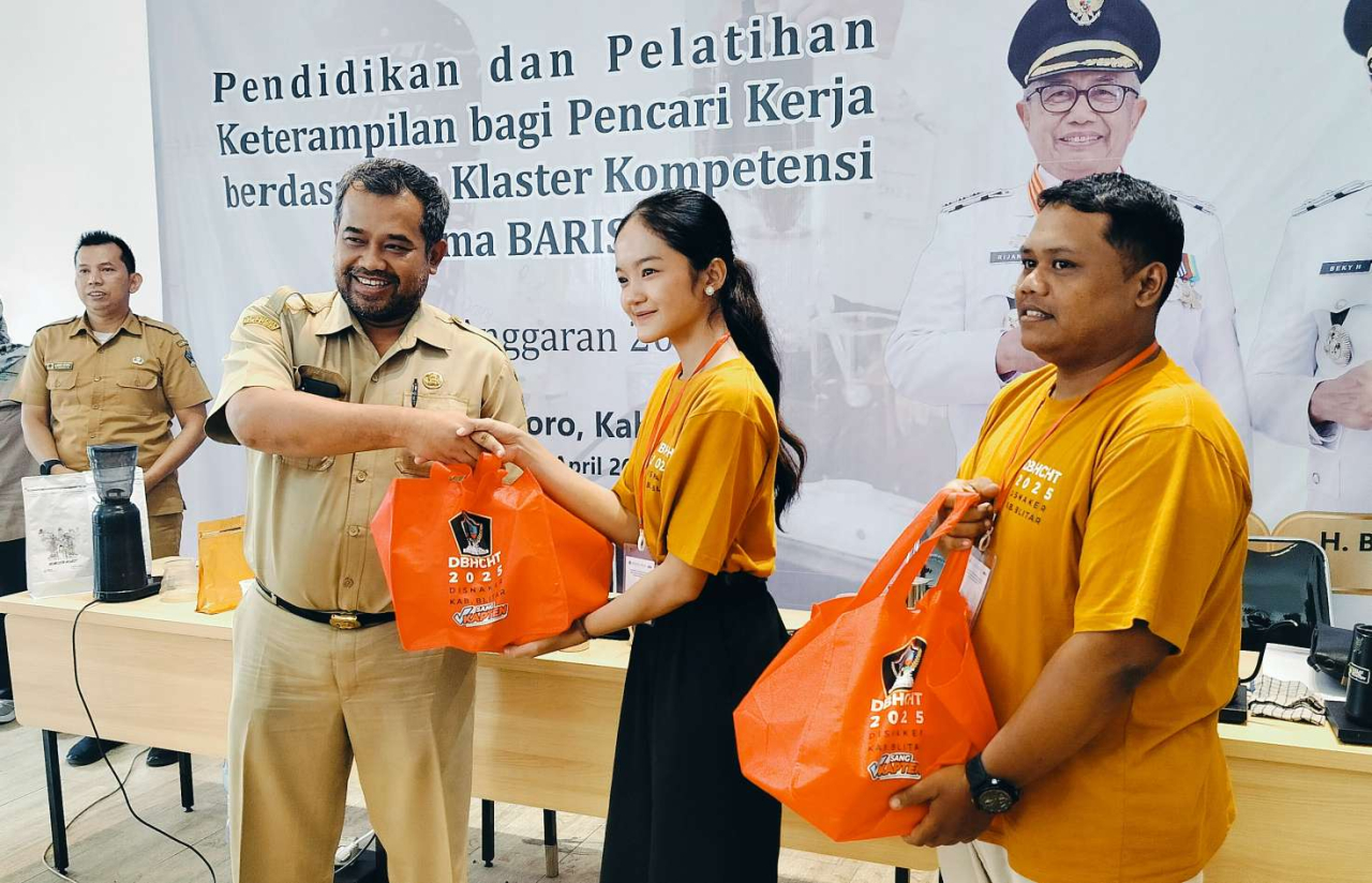 Pelatihan Barista Resmi Ditutup, Disnaker Kabupaten Blitar Dorong Peningkatan Kompetensi Kerja