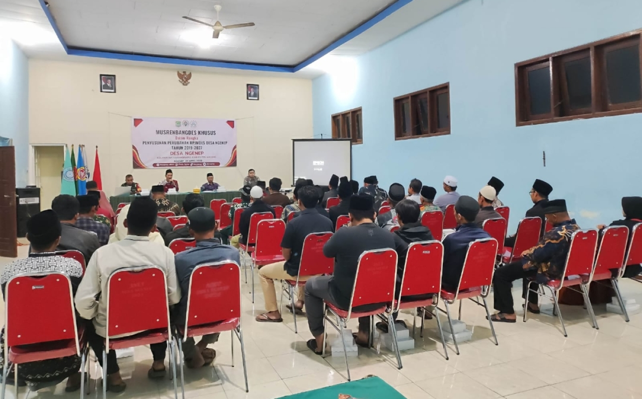 Pemdes Ngenep Gelar Musrenbangdes Khusus