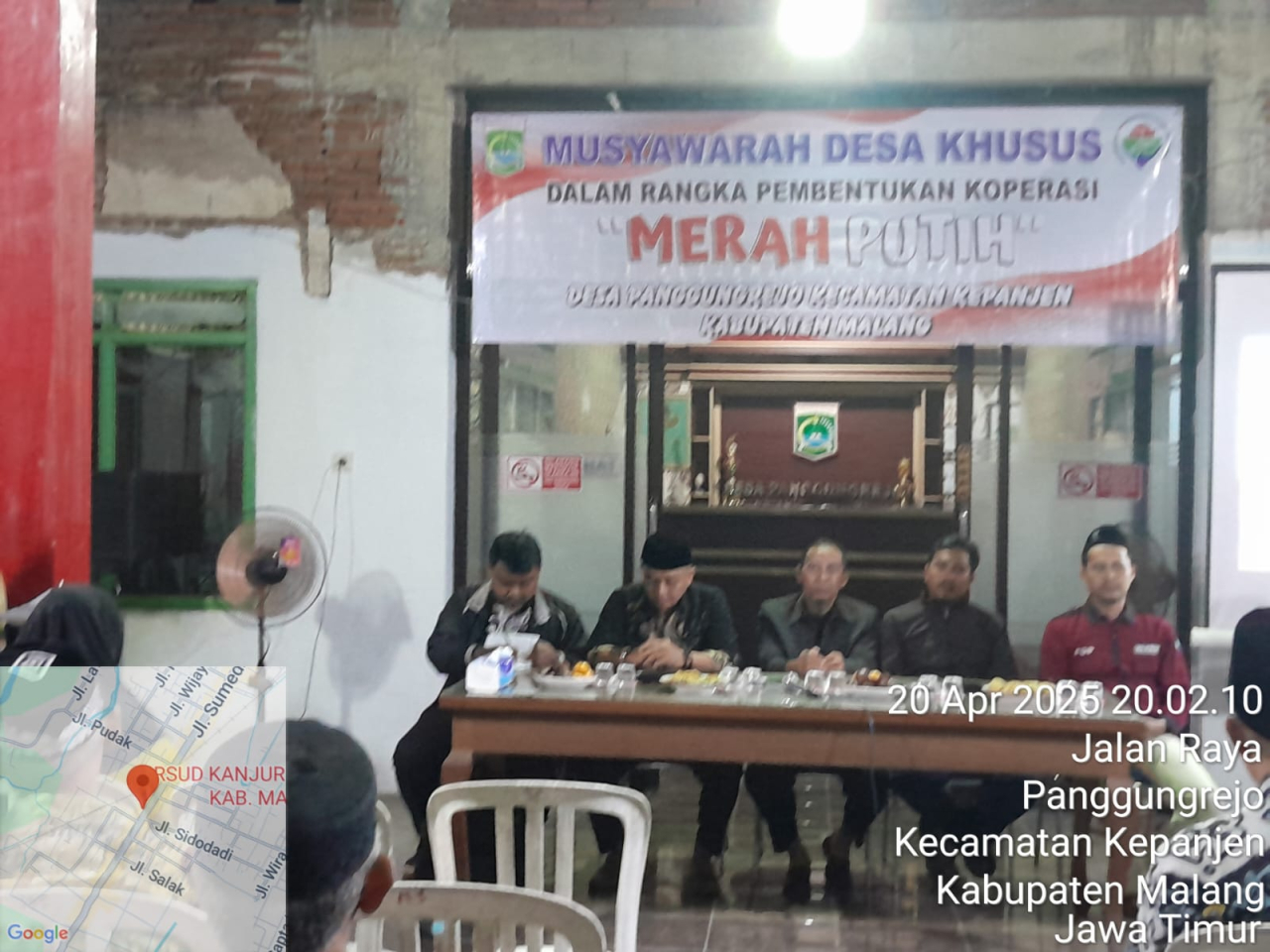 Pemdes Panggungrejo, Kec. Kepanjen Bentuk Kopdes Merah Putih