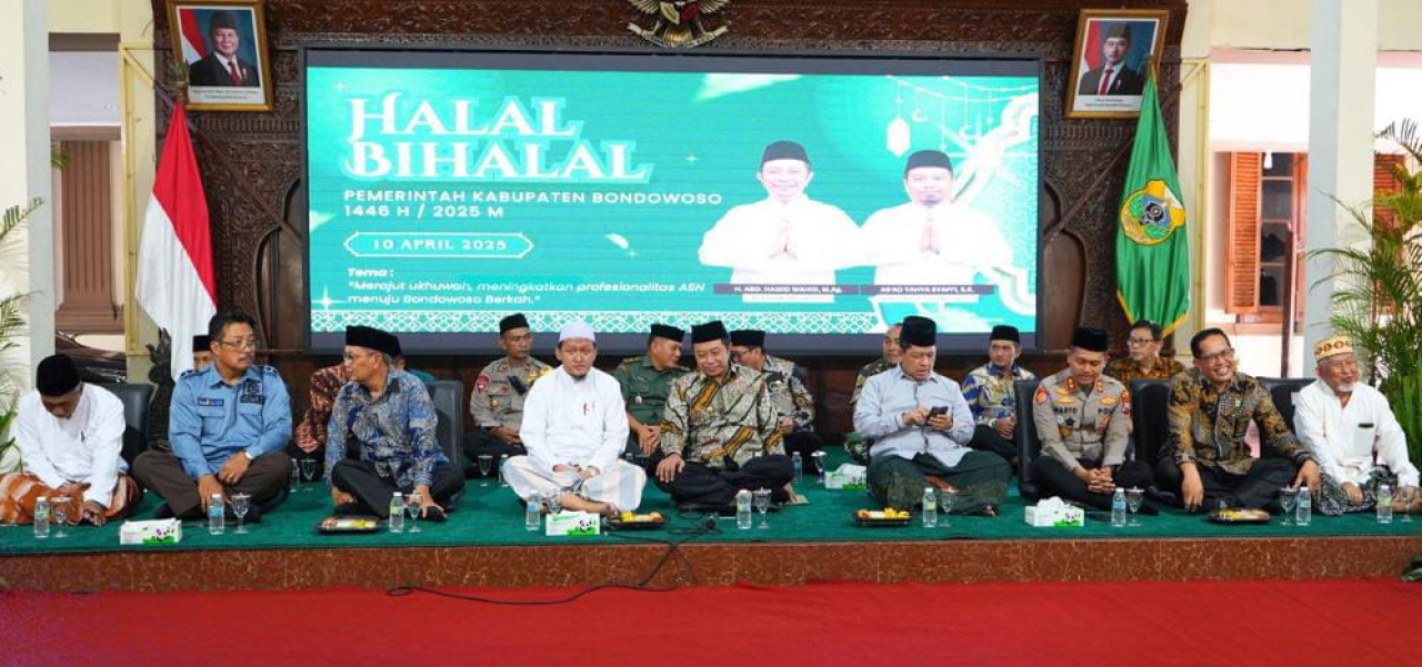 Bupati Bondowoso Ajak ASN Tingkatkan Profesionalisme Lewat Momen Halal Bihalal