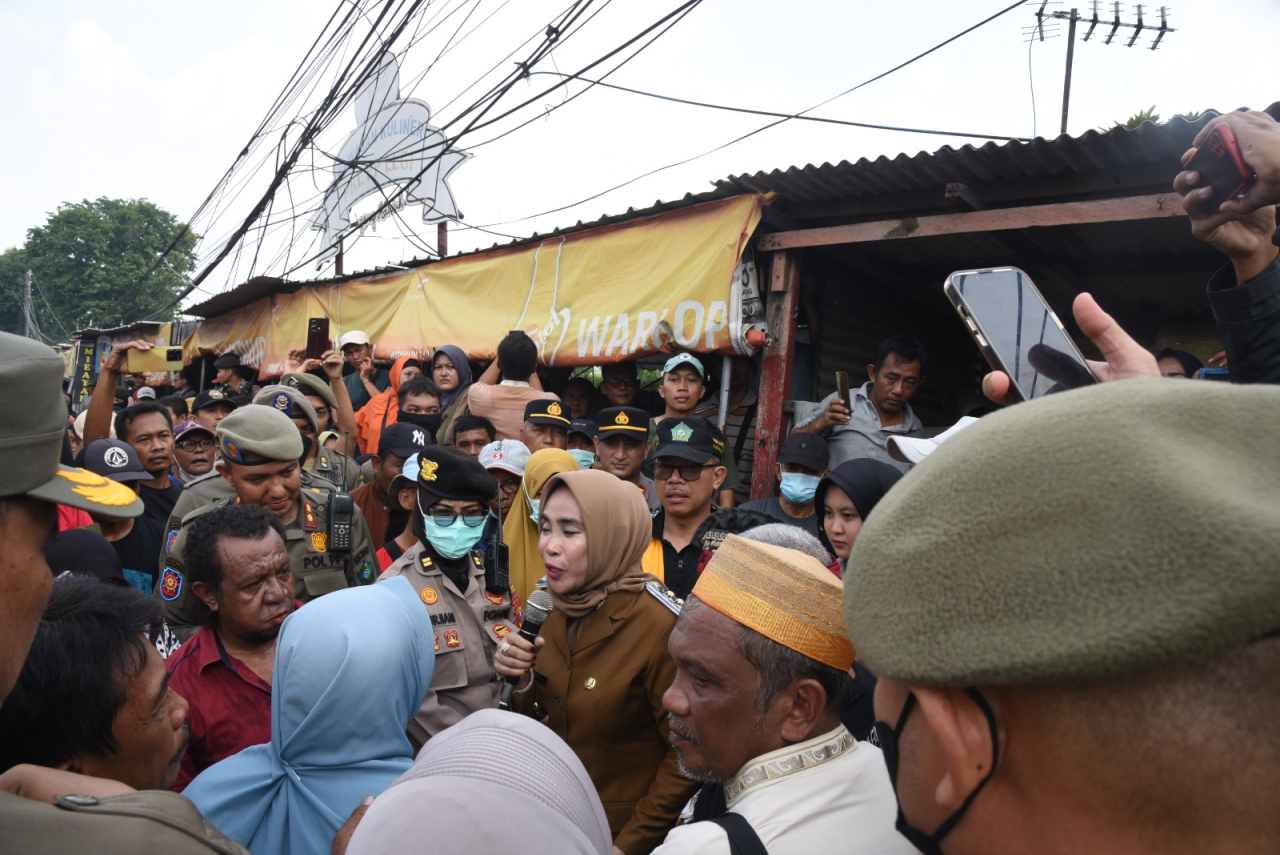 PKL Pepelegi Protes Penertiban Bangli, Wakil Bupati Turun Tangan Redam Penolakan