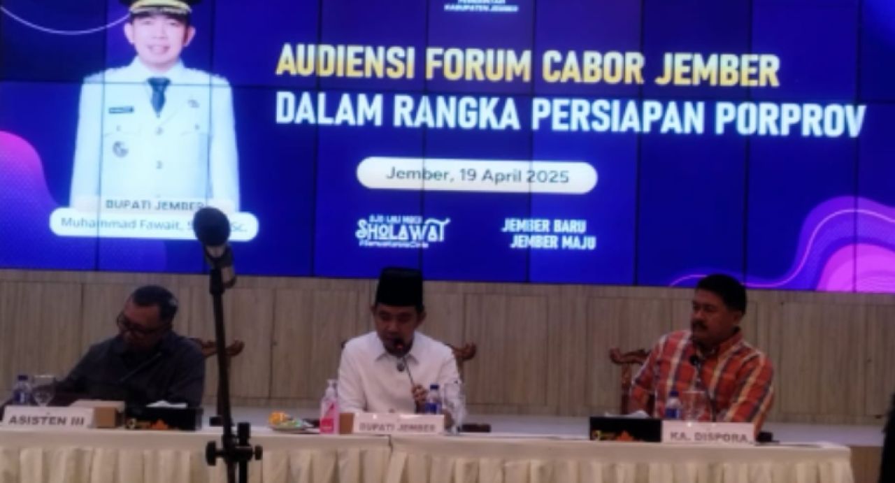 43 Cabor Jember Tak Lagi Percaya KONI Jember