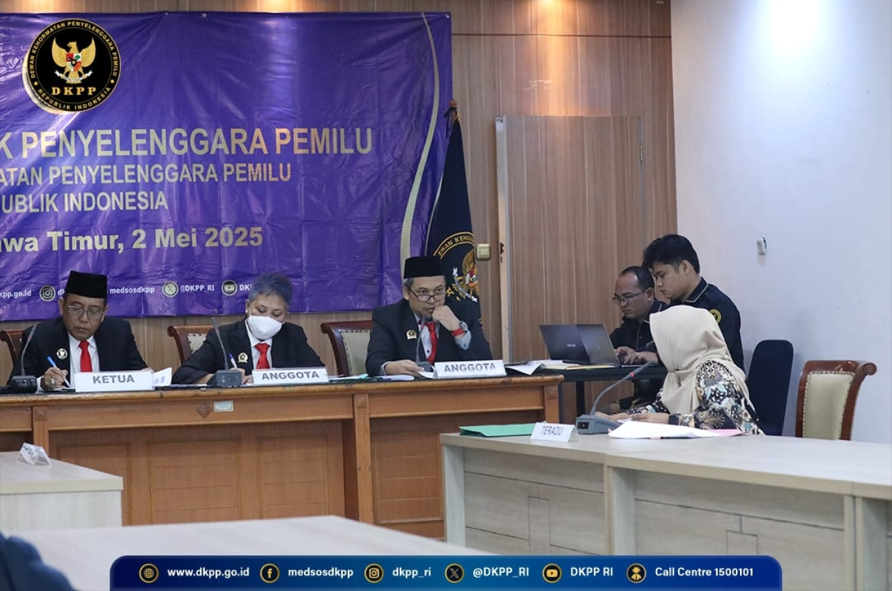 Sidang DKPP di Surabaya: Anggota KPU Madiun Dituding Langgar Kode Etik