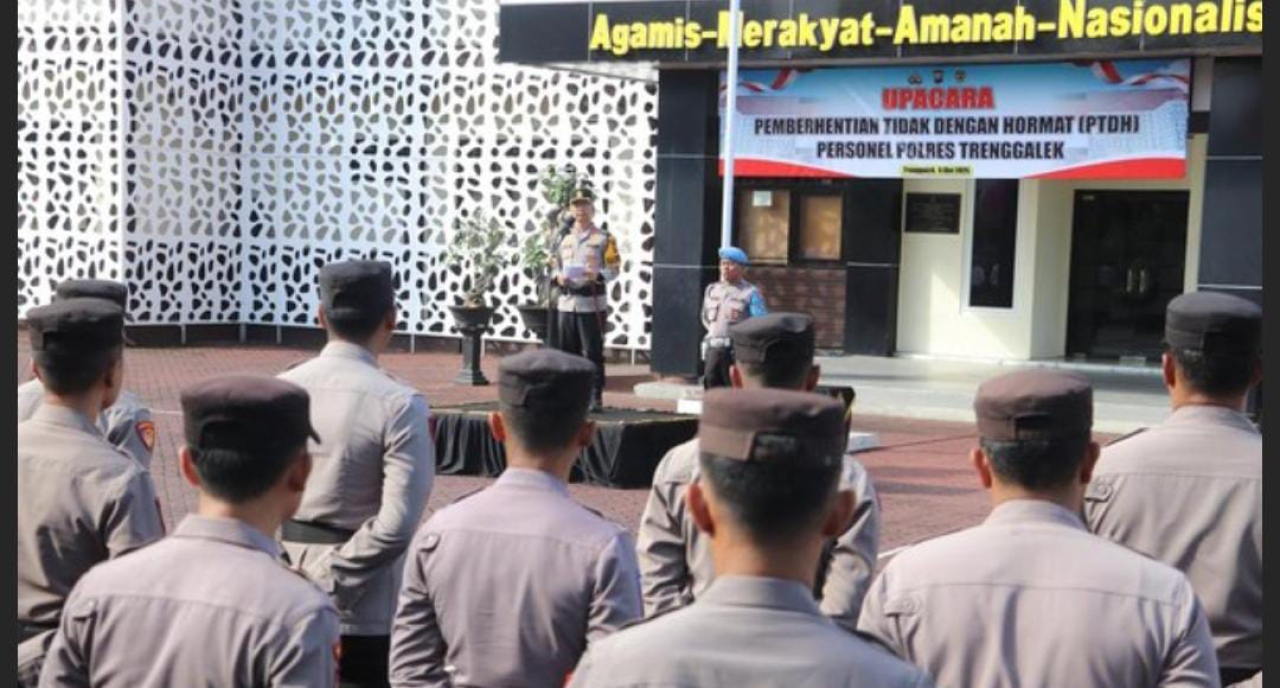 Karena Homoseksual, Satu Anggota Polres Trenggalek Dipecat