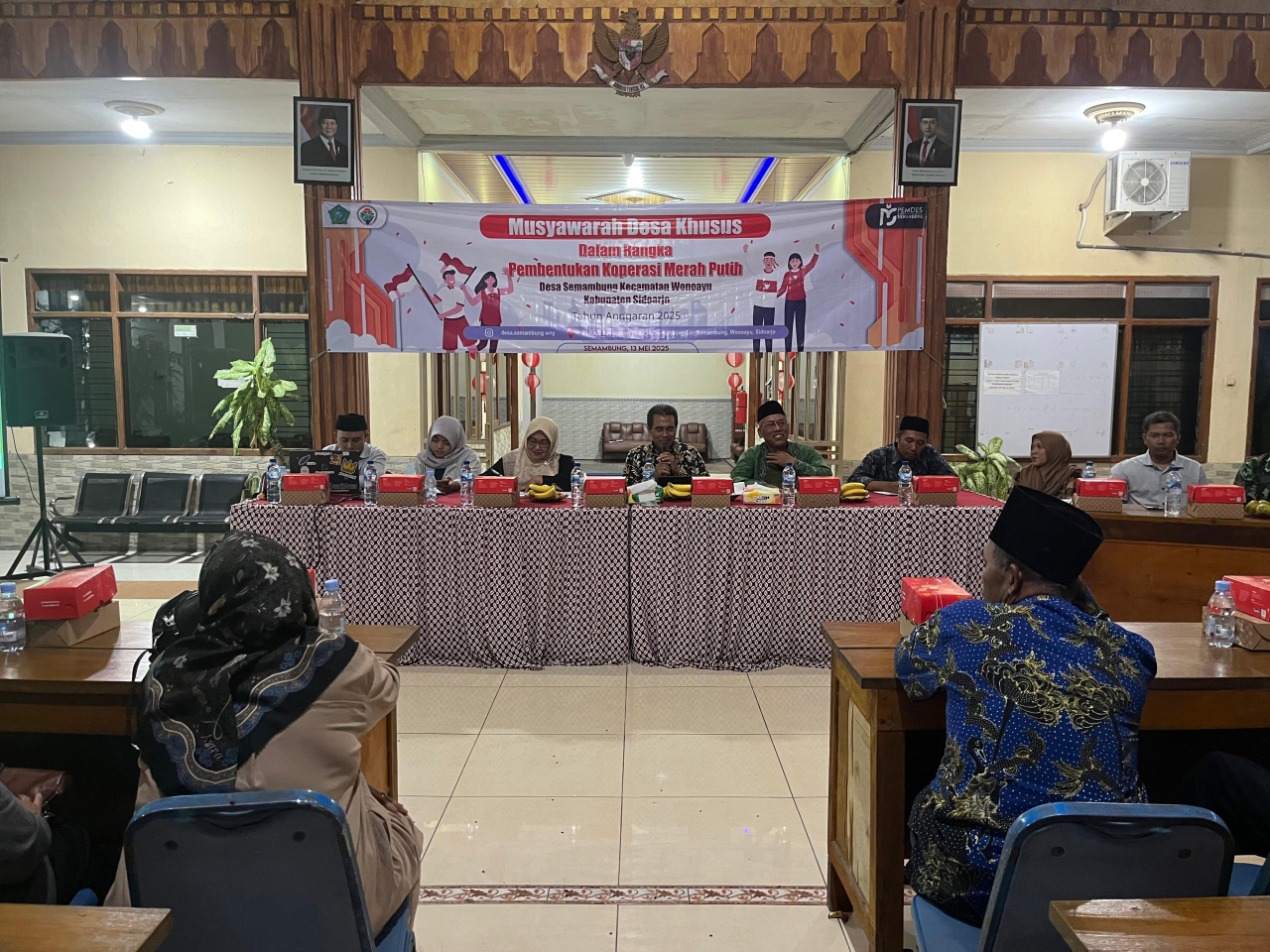 Desa Semambung Sidoarjo Gelar Musdesus Bentuk Koperasi Merah Putih untuk Kemandirian Ekonomi Warga