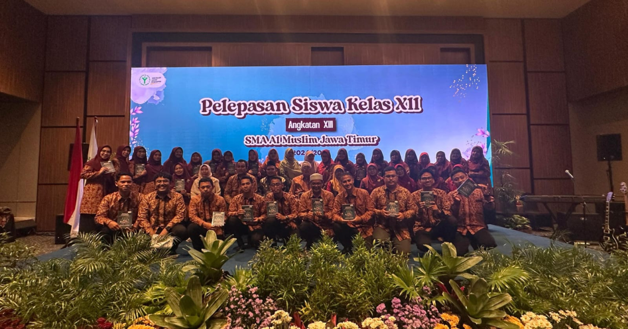 Momen Perpisahan, SMA Al Muslim Luncurkan 4 Buku Karya Siswa Dan Guru