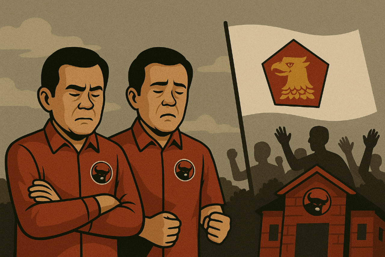 Konflik Internal Panas, Soliditas Runtuh, PDIP Surabaya Terancam Digulung Gerindra