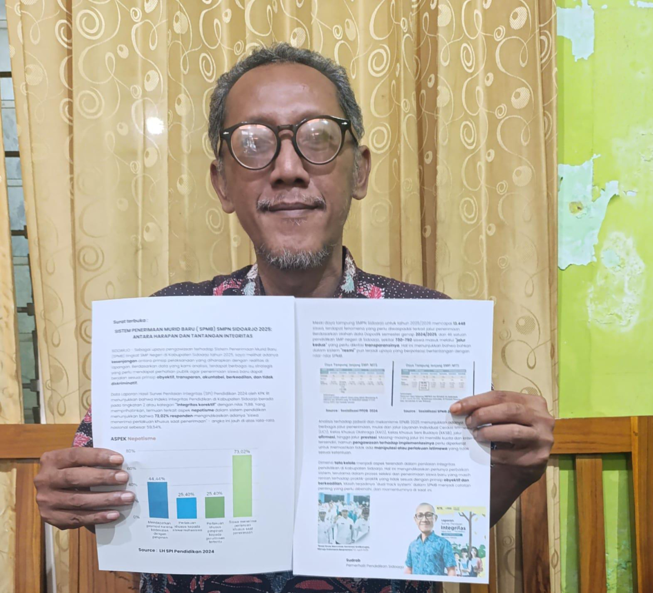 SPMB Sidoarjo 2025 Dinilai Rawan Nepotisme, Pengawasan Diminta Diperketat