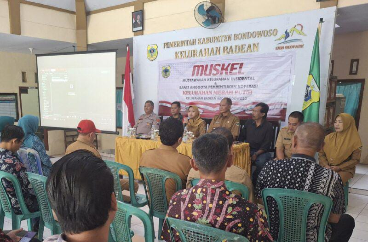 Kelurahan Badean Resmi Bentuk Koperasi Merah Putih, Dorong Pengembangan UMKM Lokal