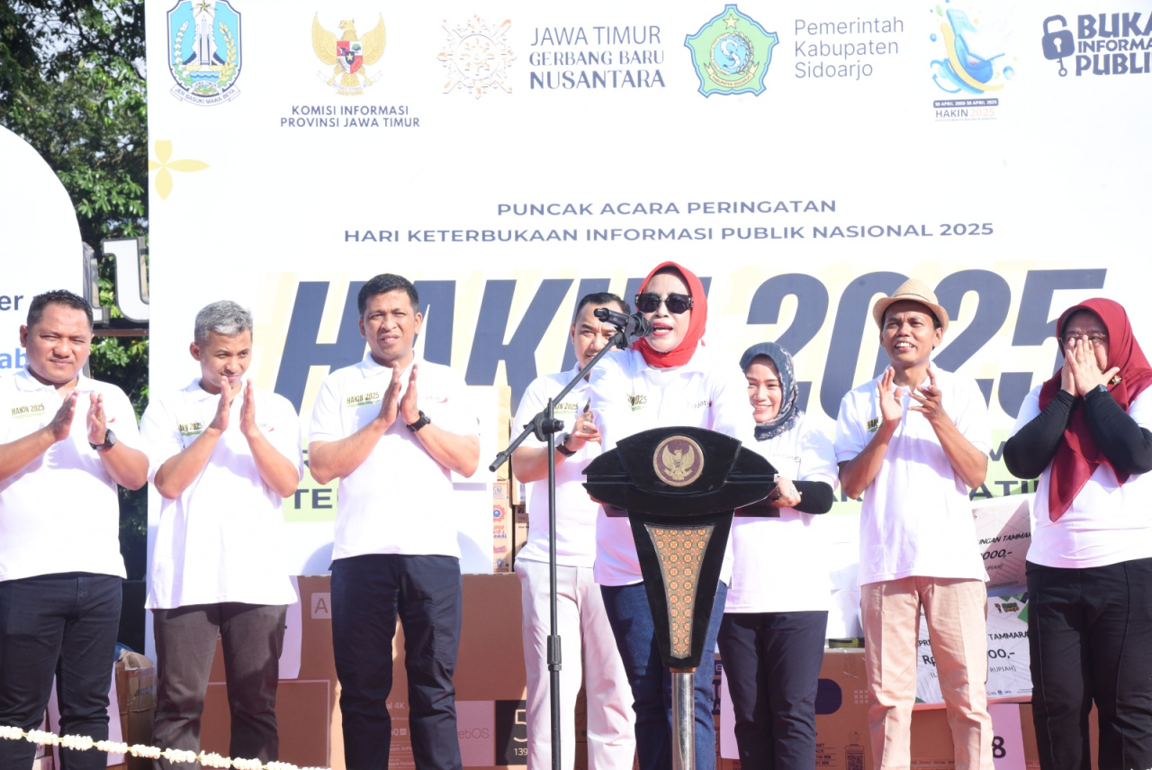 Puncak Peringatan HAKIN 2025 Jatim di Gelar di Kabupaten Sidoarjo