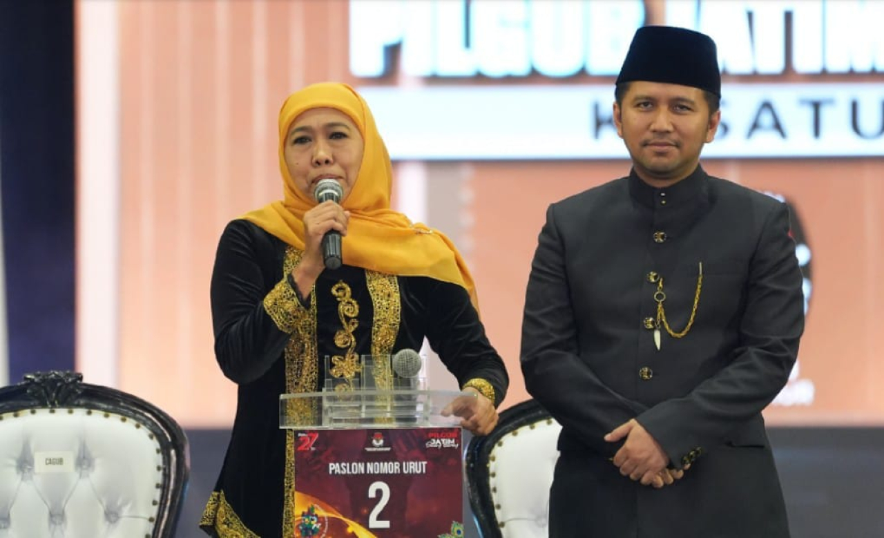 Survei The Republic Institute Potret Mayoritas Warga Jatim Puas Kinerja Khofifah-Emil dalam 100 Hari