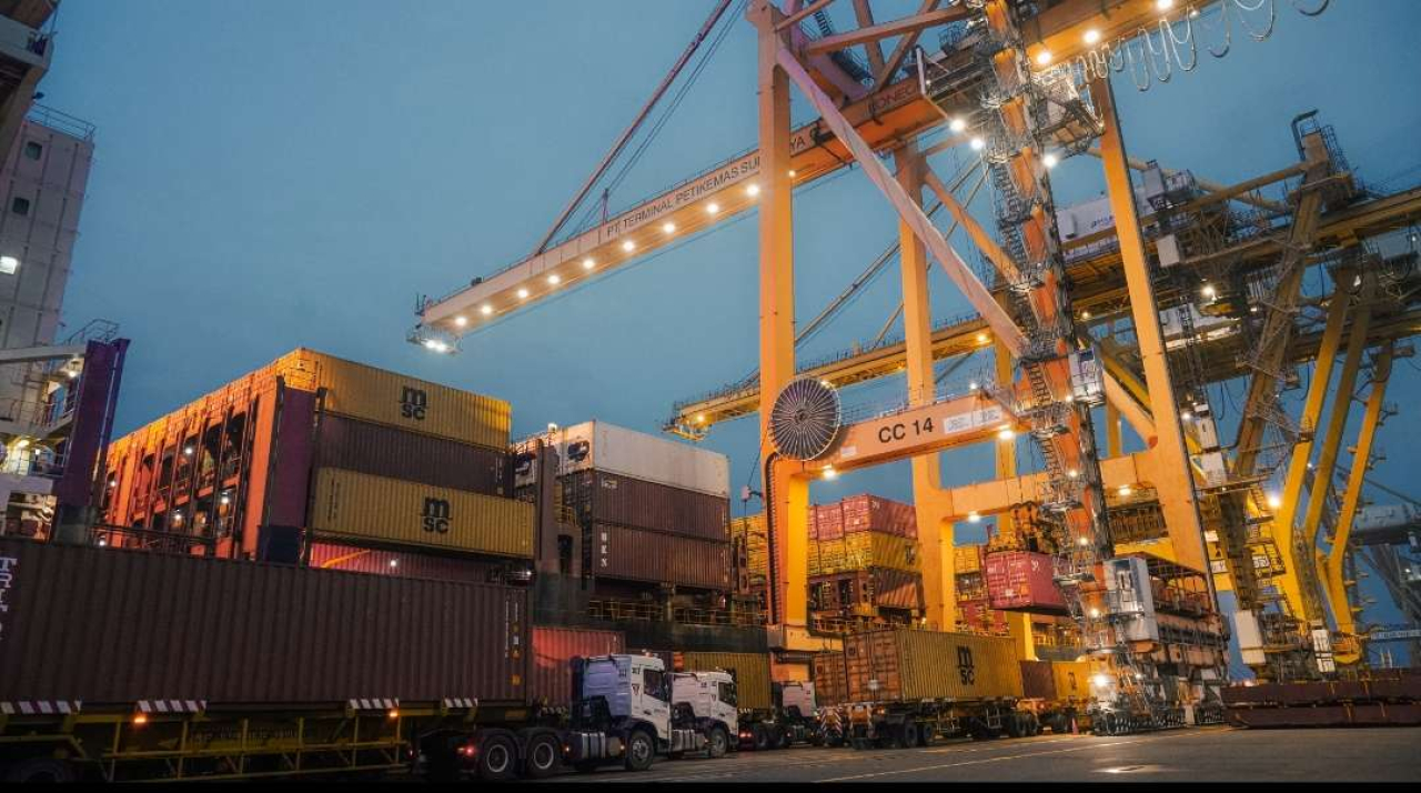 Arus Peti Kemas TPS Pada Bulan Mei 2025 Naik 13 Persen