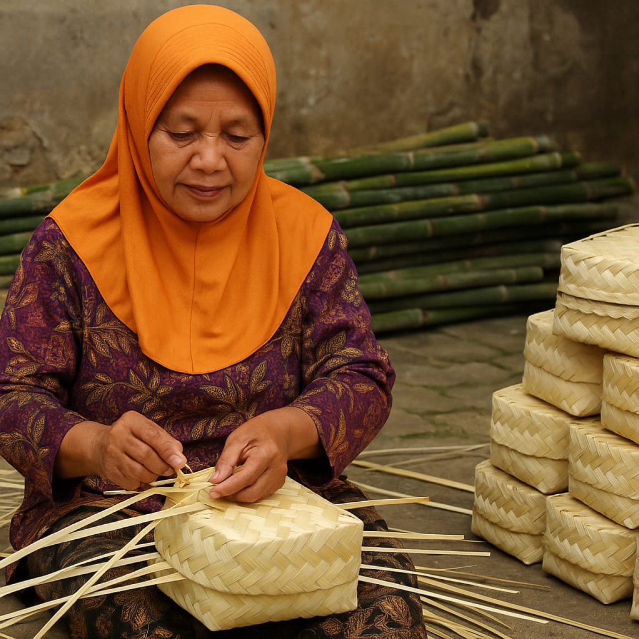 SE Bupati Bondowoso Dorong Kurban Bebas Plastik, UMKM Besek Panen Rezeki