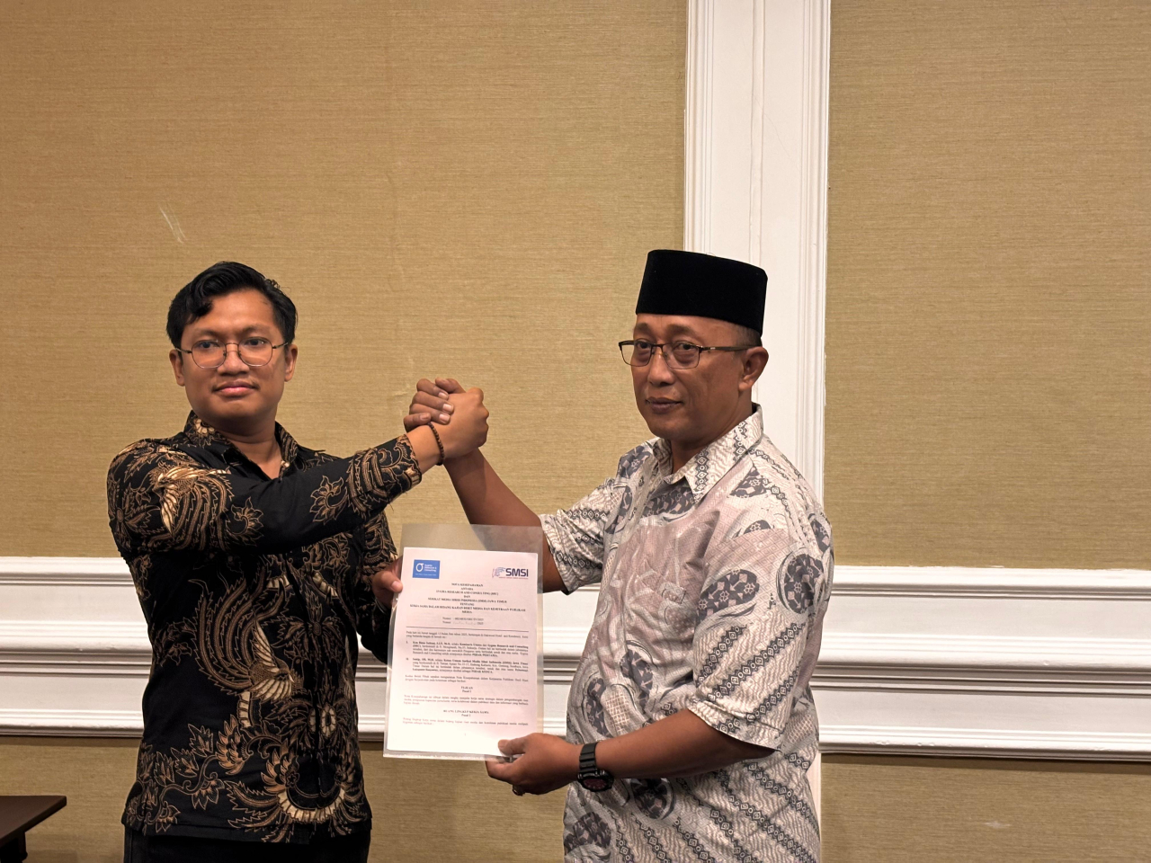 Sygma Research dan SMSI Jatim Teken MoU, Dorong Media Berbasis Data dan Berkualitas
