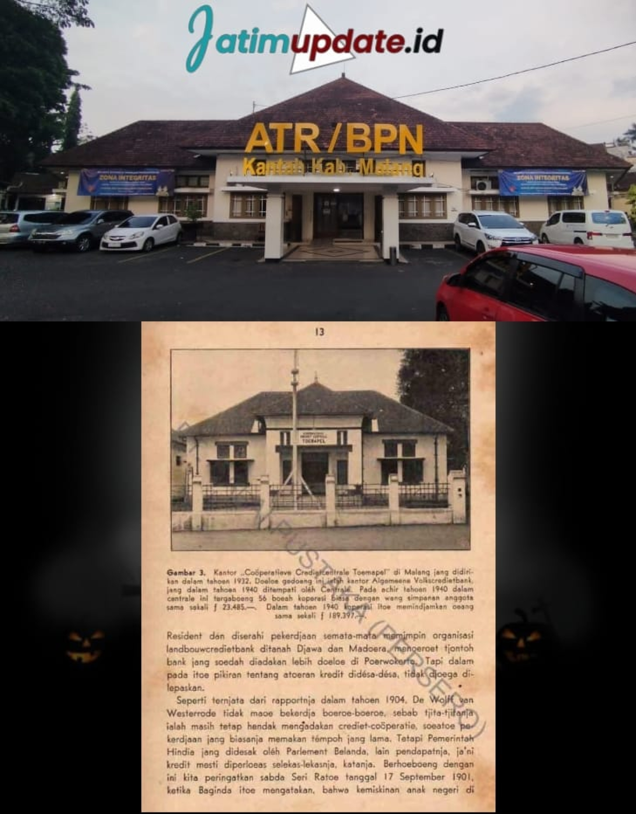 Tim Sygma Research Temukan Ex Kantor Koperasi Era Hindia Belanda Di Malang, Koperasi Tumapel