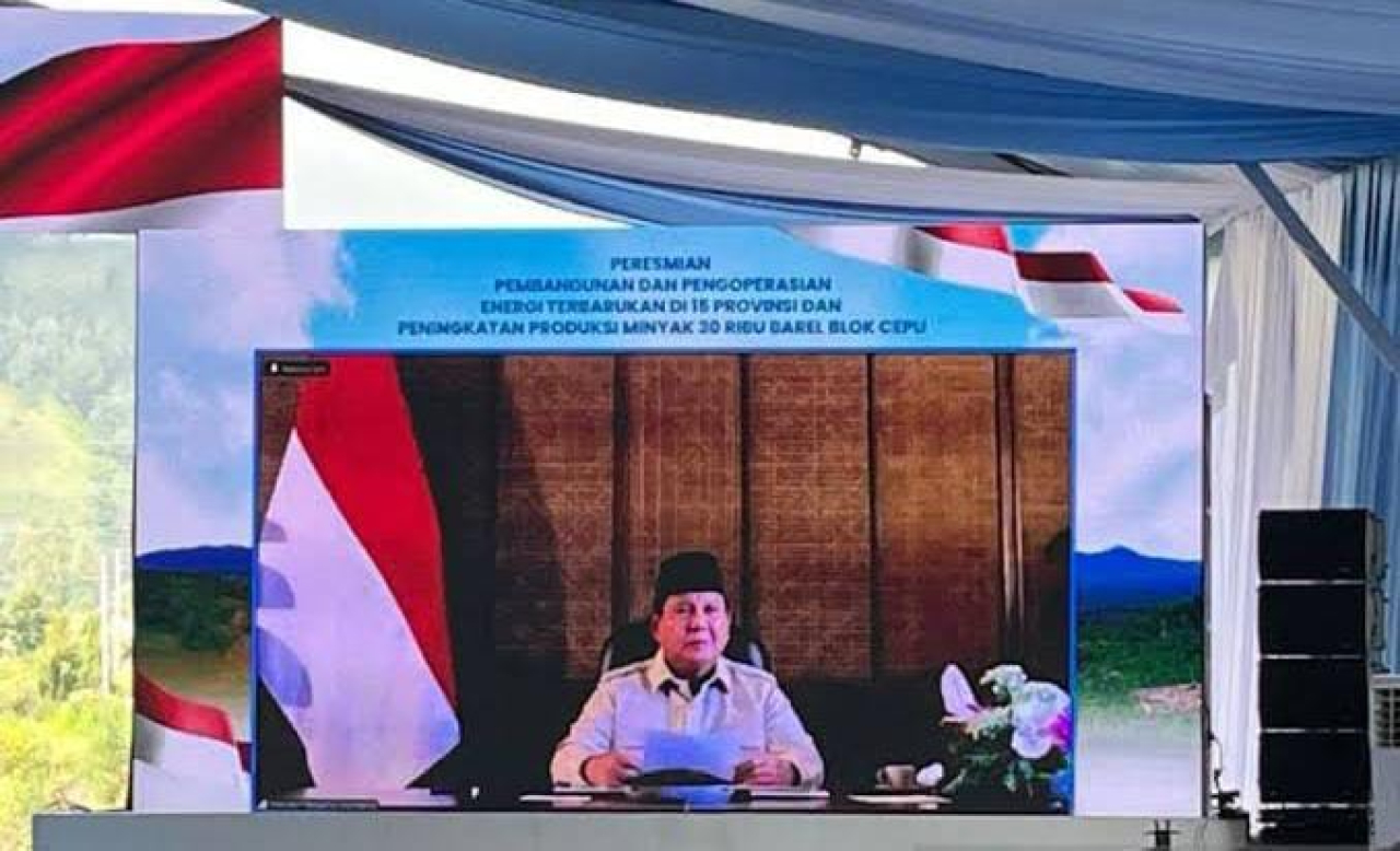 Batal Hadir di Bondowoso, Prabowo Minta Maaf dan Resmikan PLTP Ijen Secara Daring