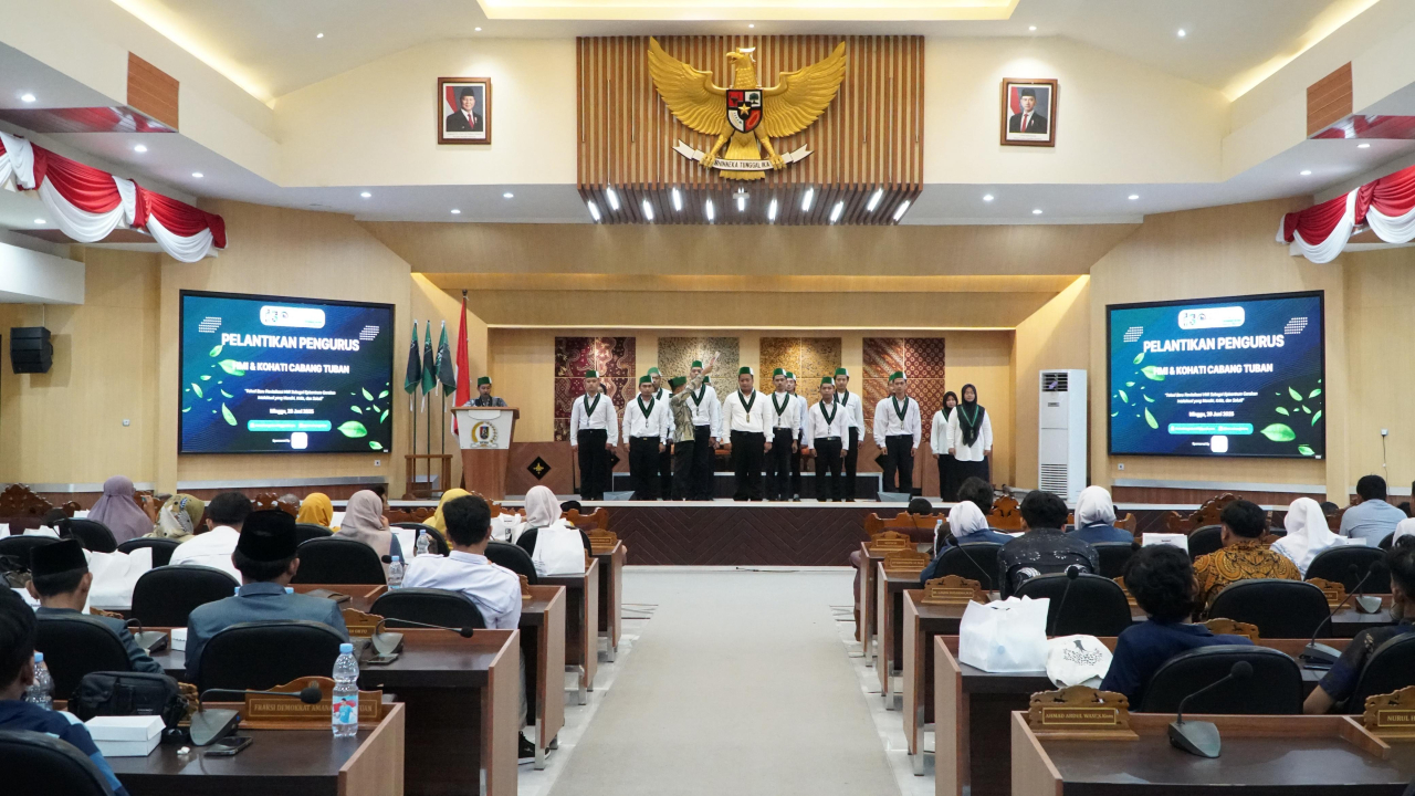 Usung Semangat Intelektual Mandiri Kritis; Pengurus HMI Cabang Tuban Periode 2025-2026 Resmi