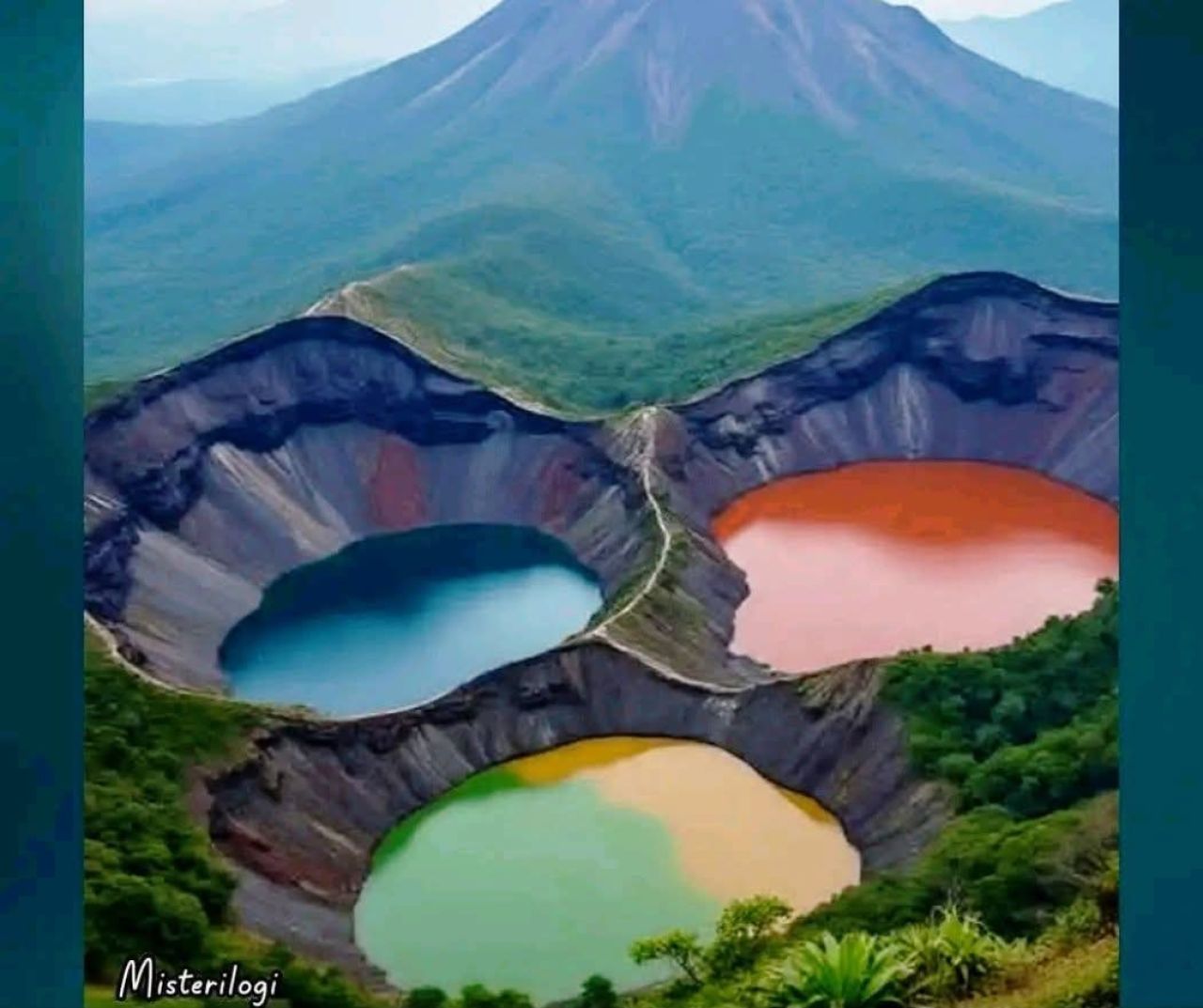 Misteri Tiga Warna di Puncak Kelimutu Tempat Jiwa Beristirahat dan Alam Berbicara