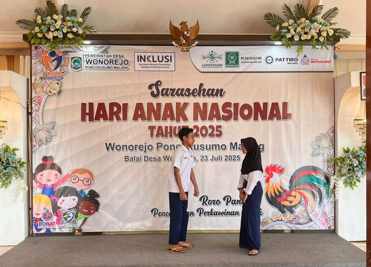 Peringati Hari Anak Nasional 2025 di Kabupaten Malang: Launching Roro Pangkon untuk Pencegahan Perkawinan Anak