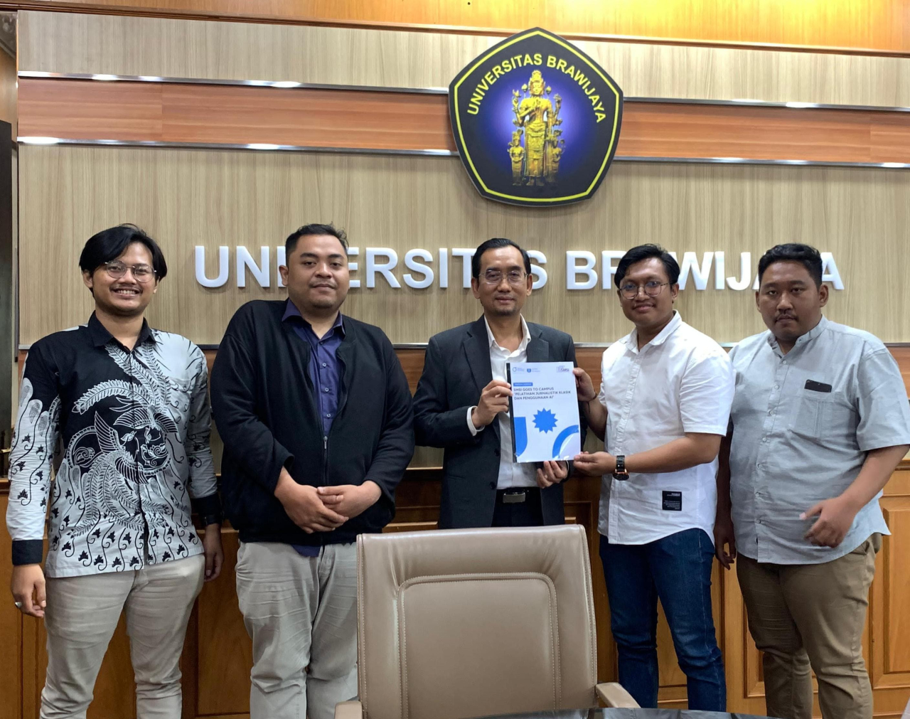 Sygma Bertemu Rektor UB Prof. Widodo: Bahas Tantangan Riset, AI, dan SMSI Goes to Campus