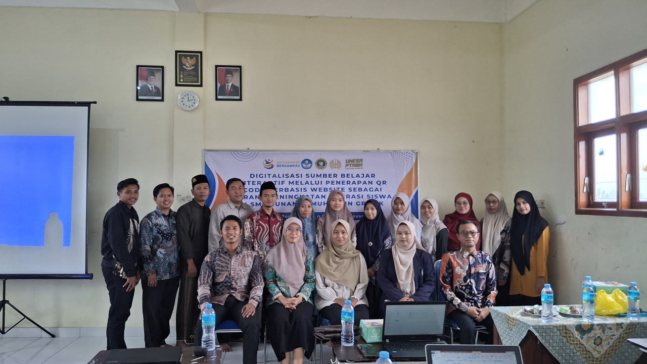 Tahun Ajaran Baru, SMK Sunanul Muhtadin Kolaborasi dengan Tim PKM Unesa