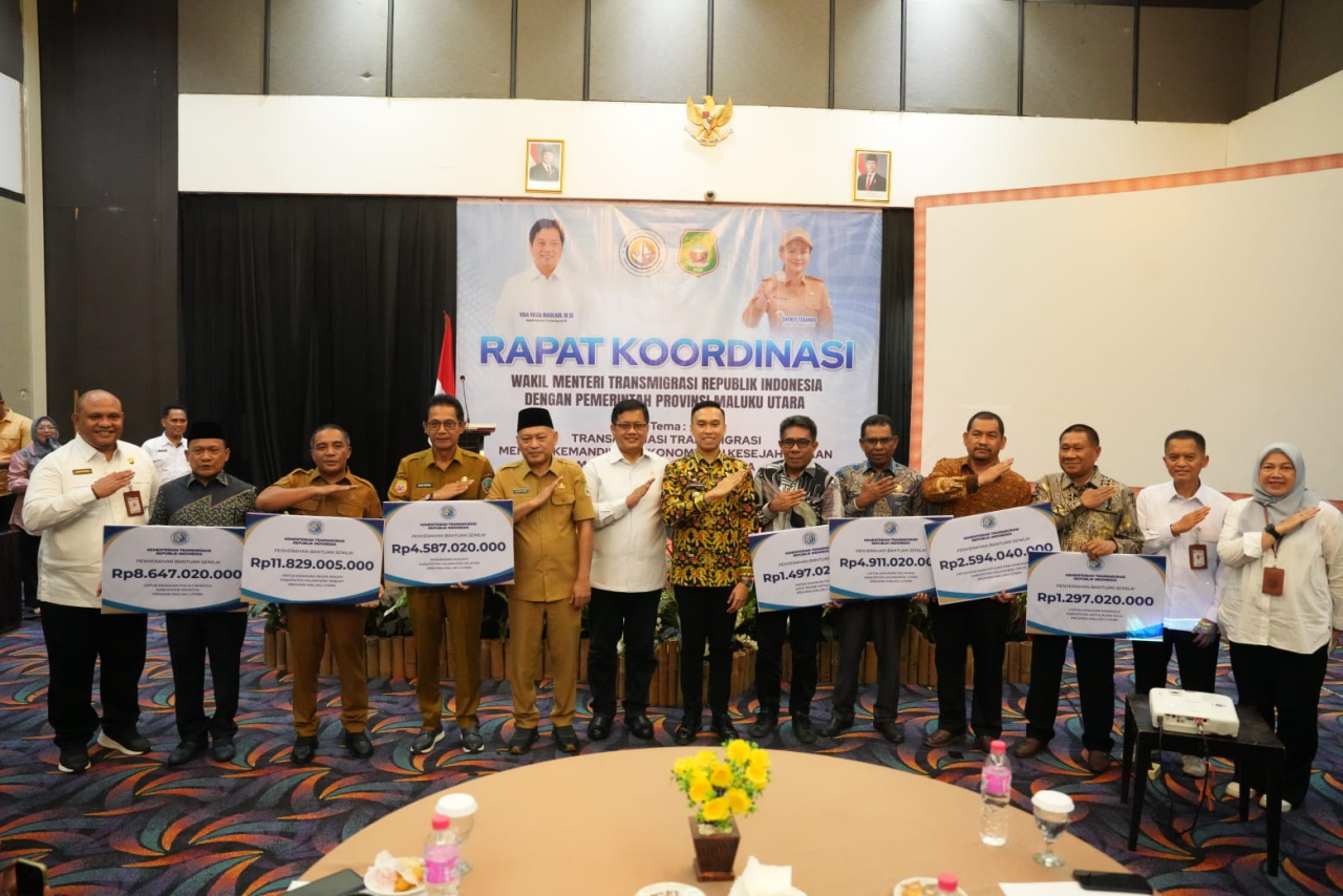 Ke Maluku Utara, Wamen Viva Yoga, Merealisasikan Asta Cita Presiden Prabowo untuk Membangun Kawasan Transmigrasi