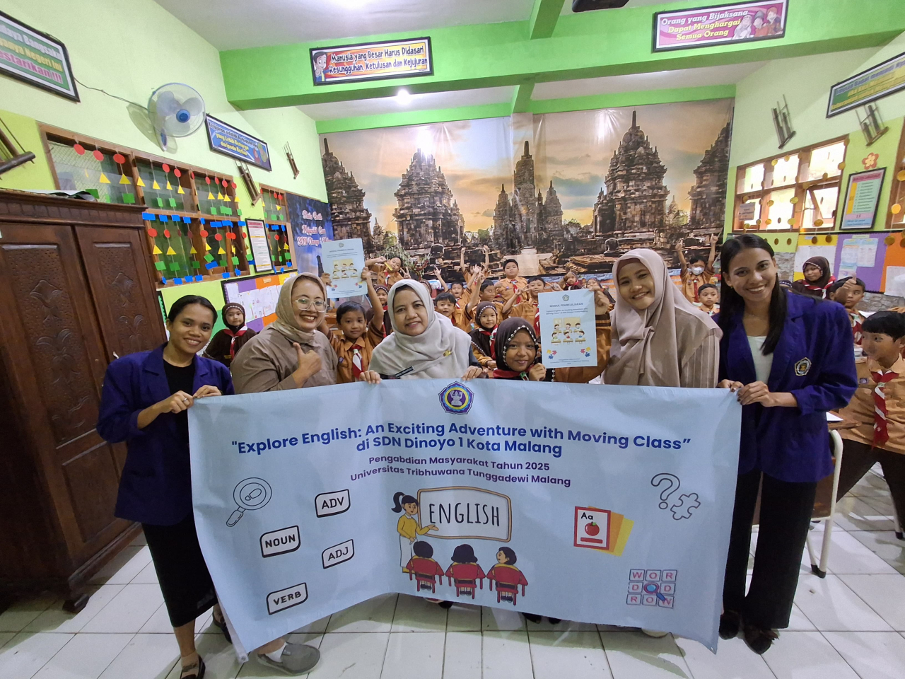 Explore English, Petualangan Seru Siswa SDN Dinoyo I Malang