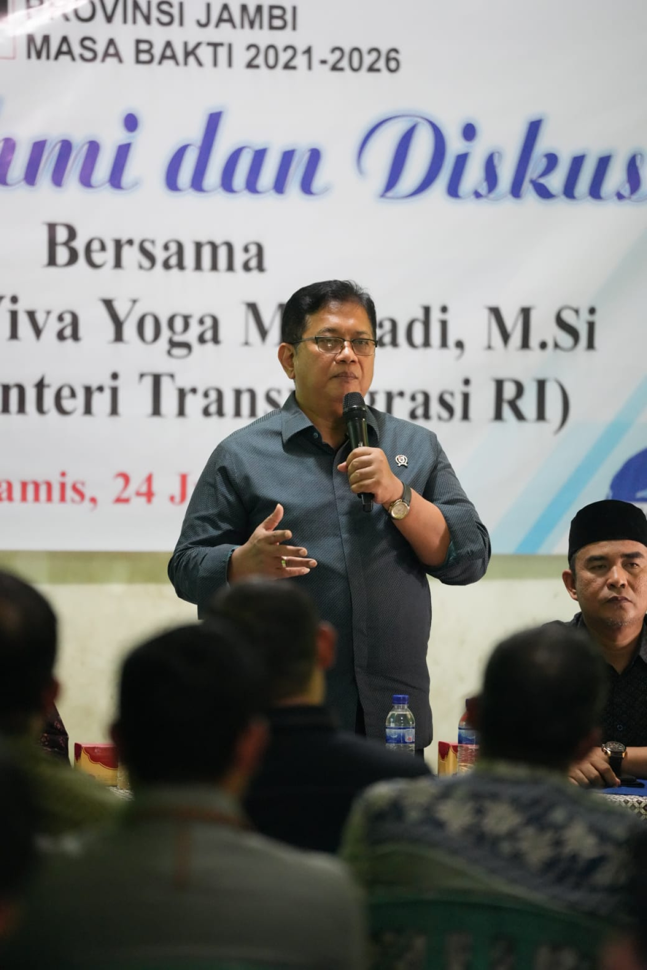 Silaturahmi Dengan KAHMI Jambi, Ada Yang tidak Faham Proses Perjuangan Kader HMI