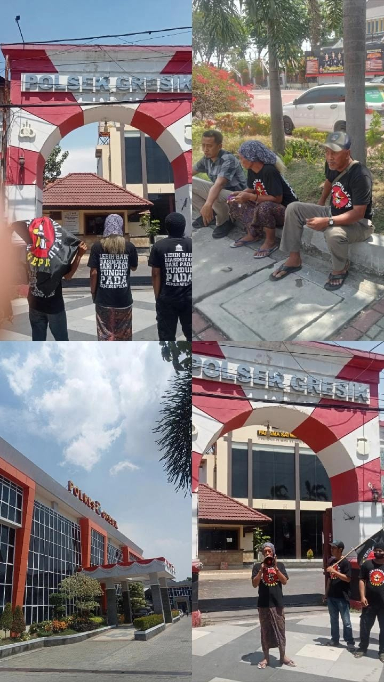 Tragedi Demonstrasi di Jakarta, GEPAL Gresik Gelar Aksi Solidaritas dan Desak Pengusutan