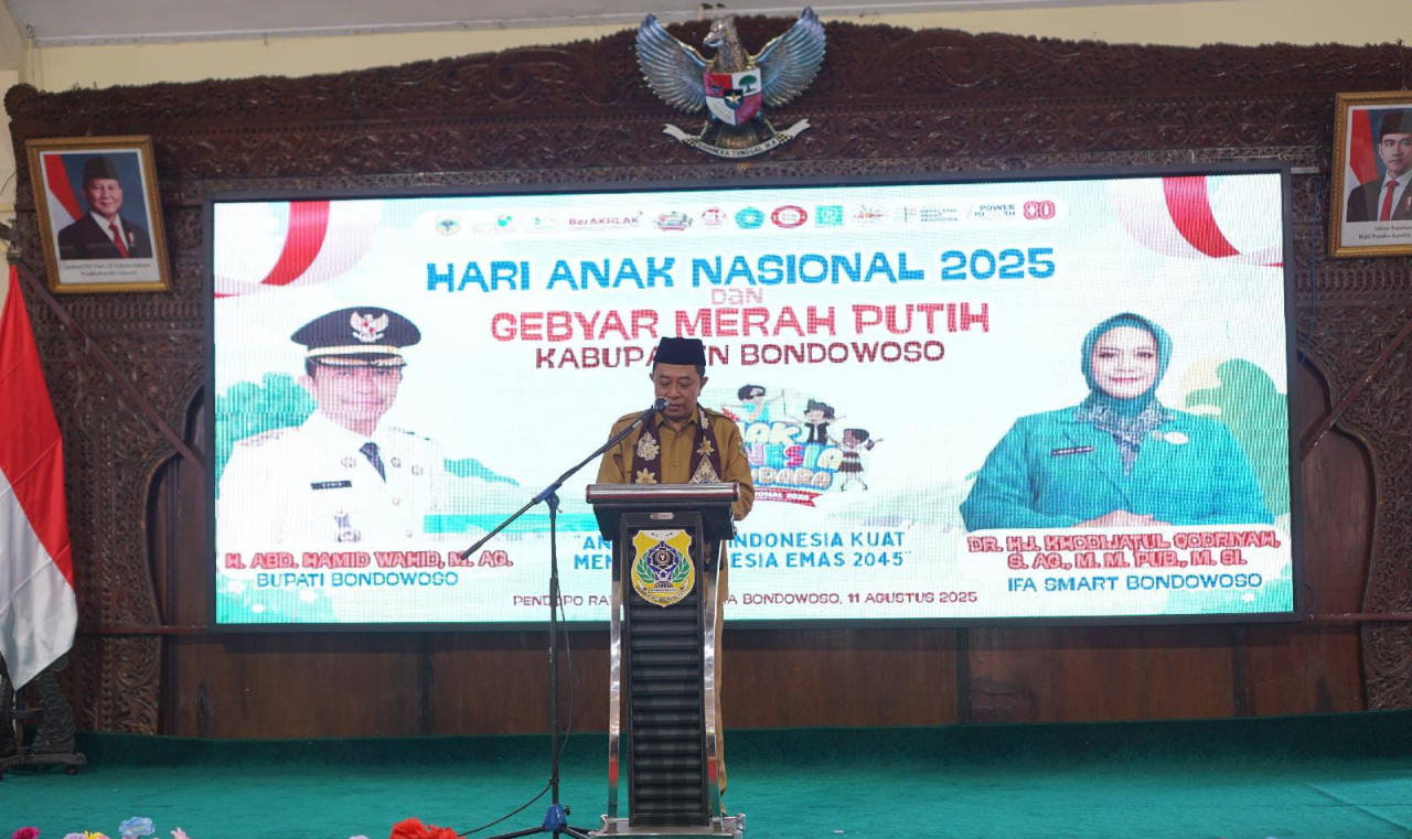 Bupati Hamid Wahid Tegaskan Bondowoso Siap Jadi Kabupaten Ramah Anak