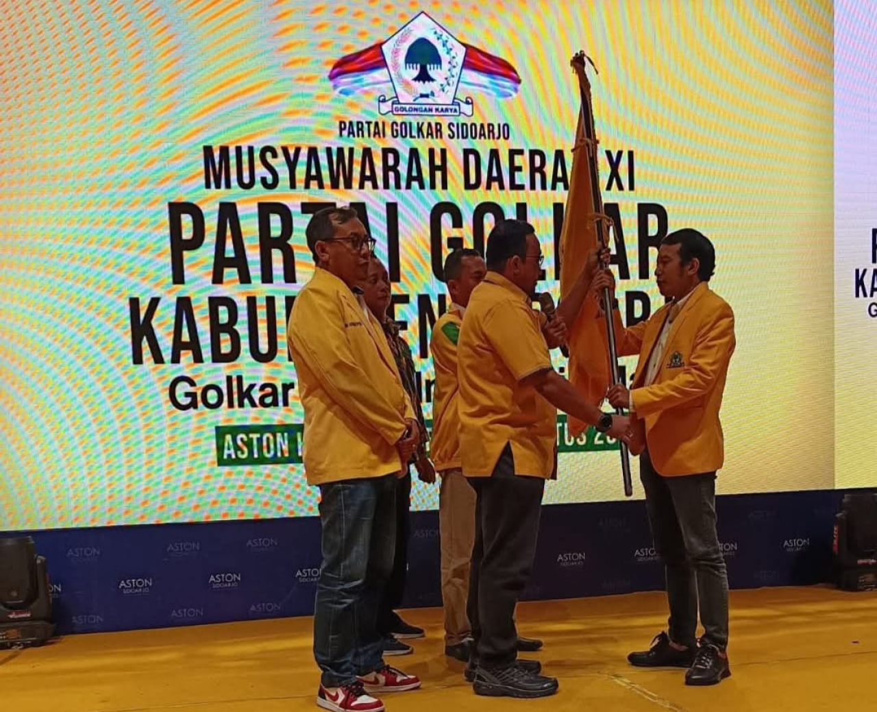 Adam Rusydi Terpilih Aklamasi Pimpin Golkar Sidoarjo, Targetkan 10 Kursi DPRD