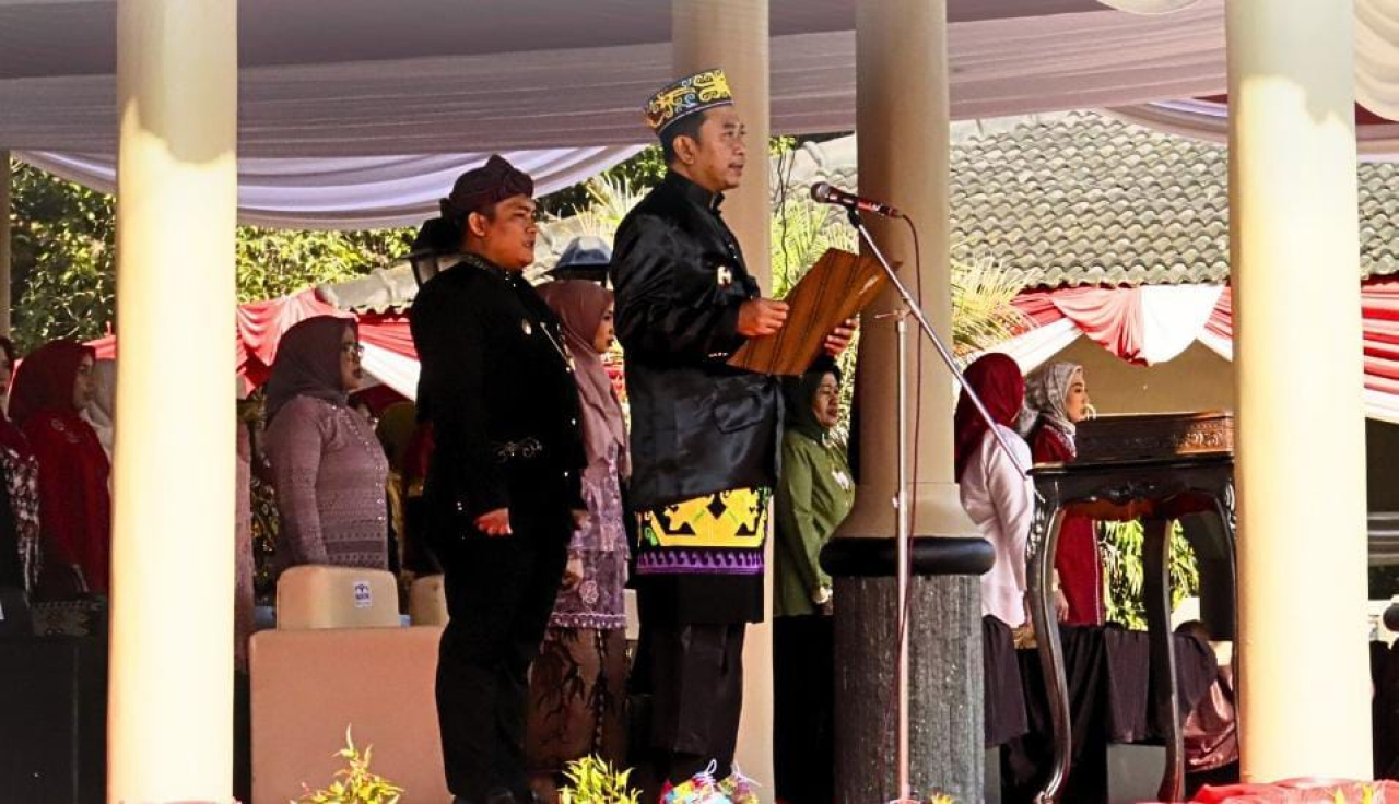 Pemkab Bondowoso Gelar Upacara HUT ke-80 RI, Bupati Hamid Ajak Masyarakat Perkuat Persatuan