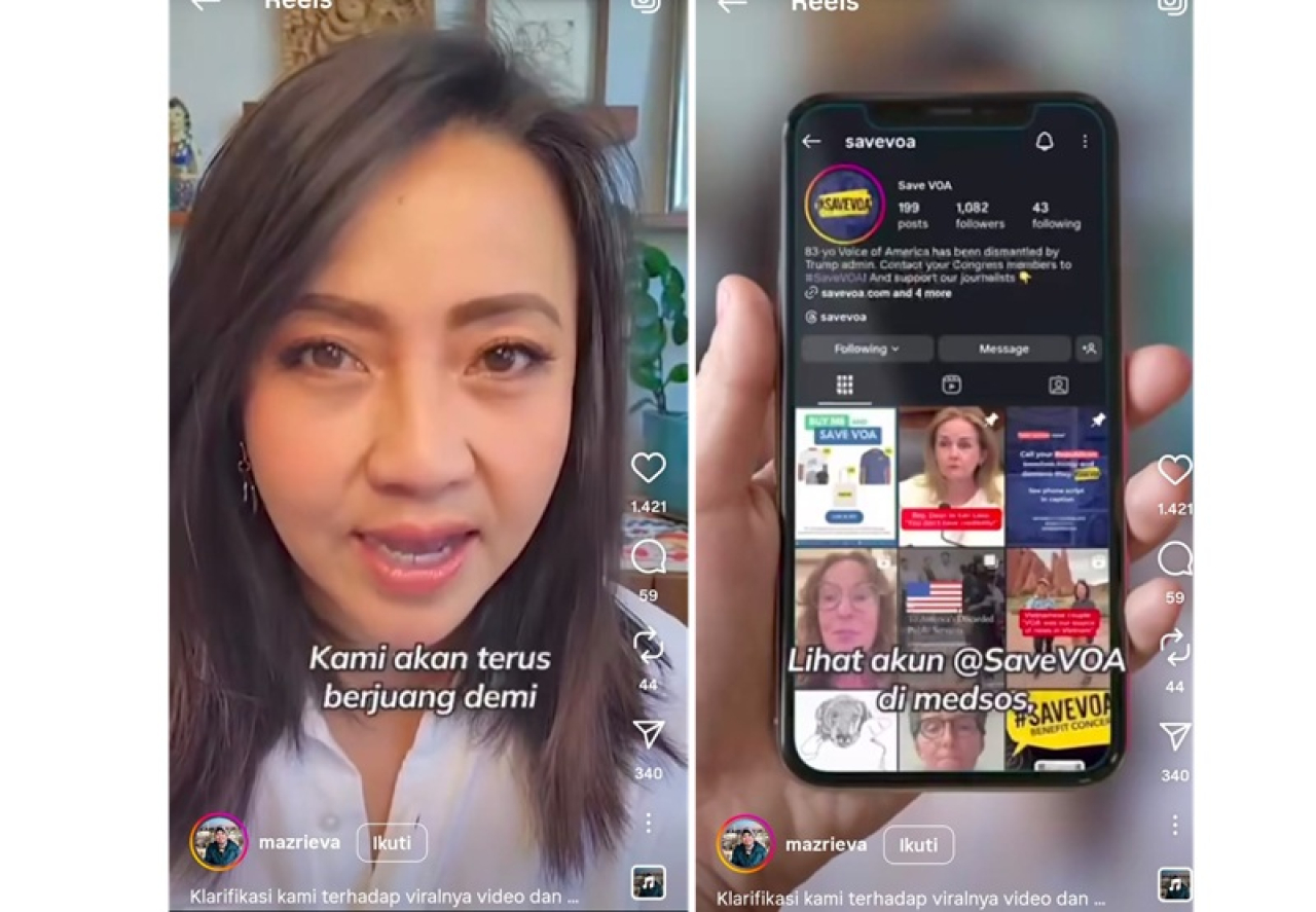 Karyawan dan Jurnalis Voice of America (VOA) Tetap Berjuang Untuk Bisa Beraktivitas Kembali
