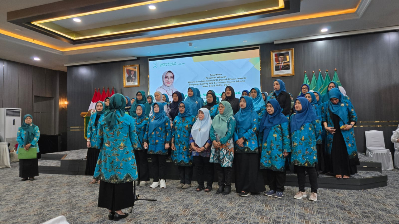 PP WSI Lantik Pengurus DKI, Fokus Ketahanan Keluarga Umat