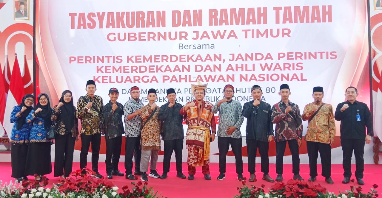 Merah Putih untuk Semua: Eks Napiter Hadiri Upacara HUT RI ke-80 di Grahadi