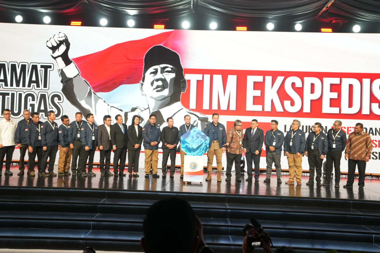 Bersama AHY, Wamen Viva Yoga Lepas Tim Ekspedisi Patriot ke 154 Kawasan Transmigrasi