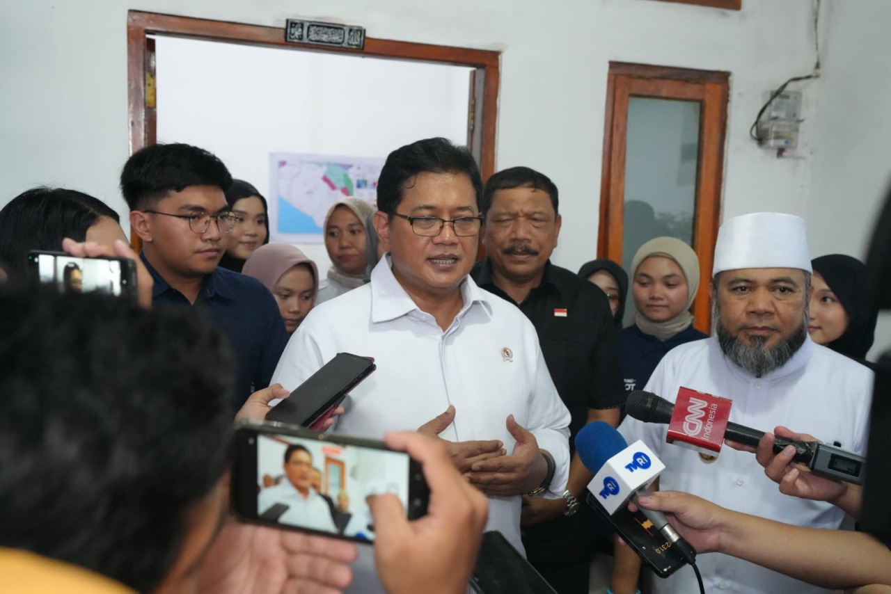 Sambangi Posko TEP di Bengkulu Utara, Wamen Viva Yoga Beri Semangat Sampai Misi Usai