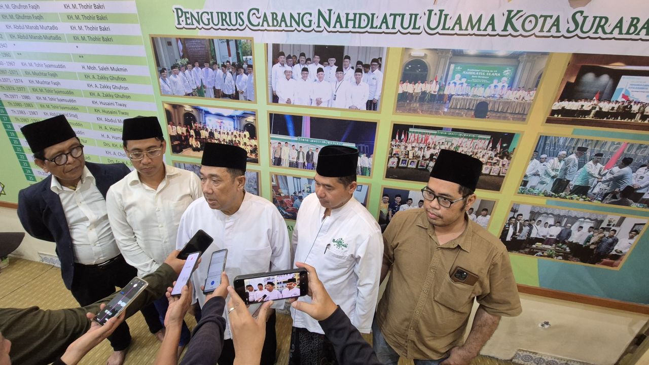 PCNU Surabaya Bersama ‎Tokoh Lintas Agama Serukan Kedamaian dan Persaudaraan