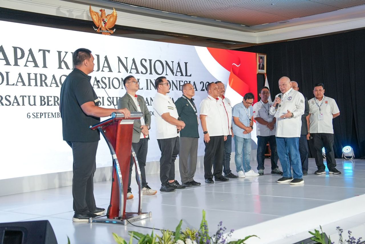 Hadiri Rakernas KONI, Menpora Digempur Soal Permenpora 14/2024