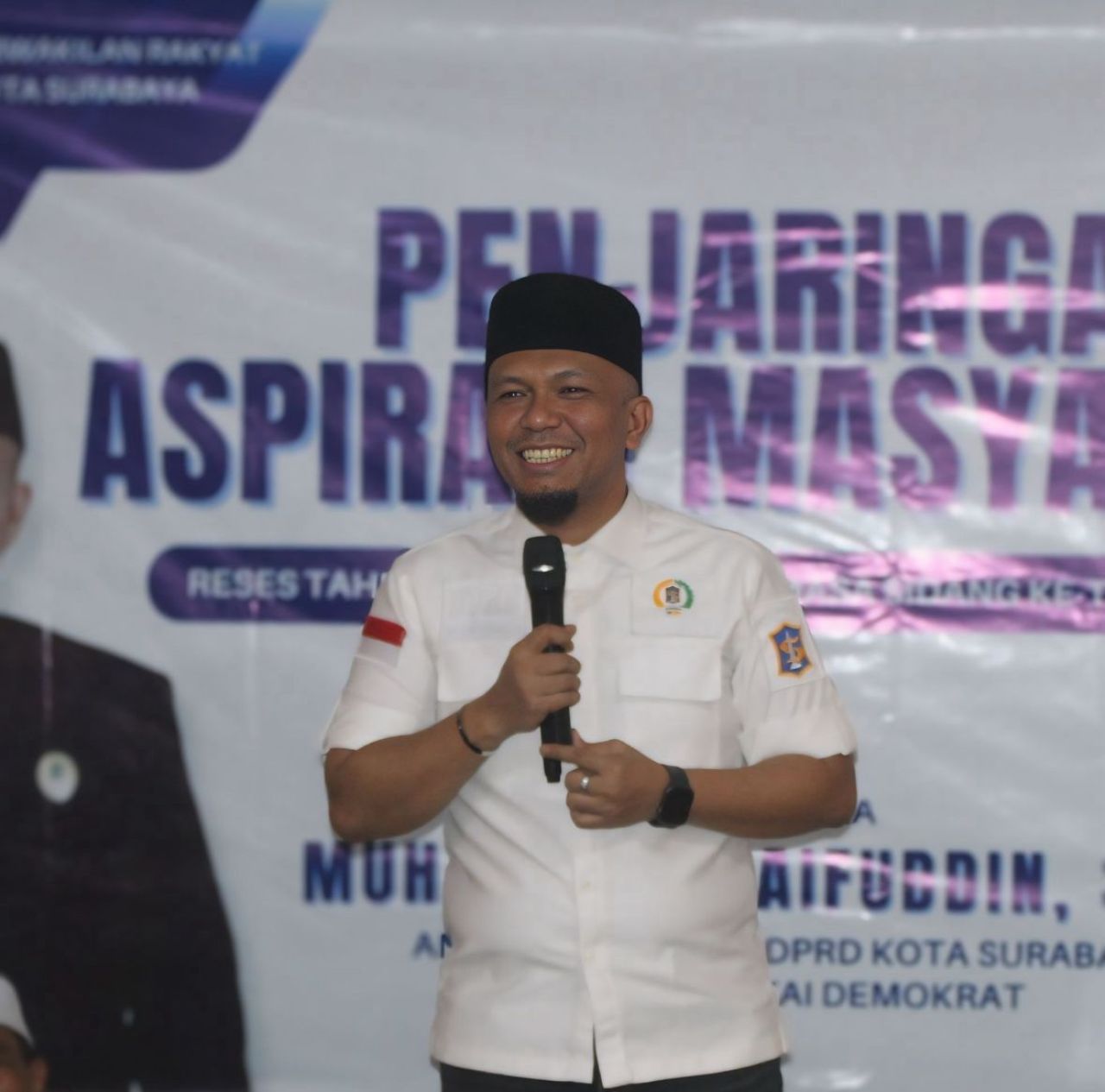 Saifuddin Ajak Warga Surabaya Jaga Kota Tetap Aman dan Damai