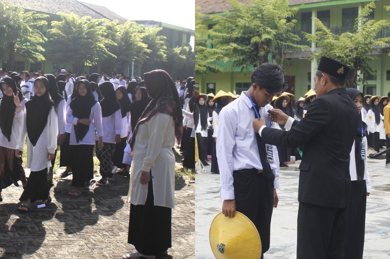 Ponpes Al Fattah Gelar Kirab Maulid Nabi bersamaan Pembukaan PKKMB Universitas Billfath