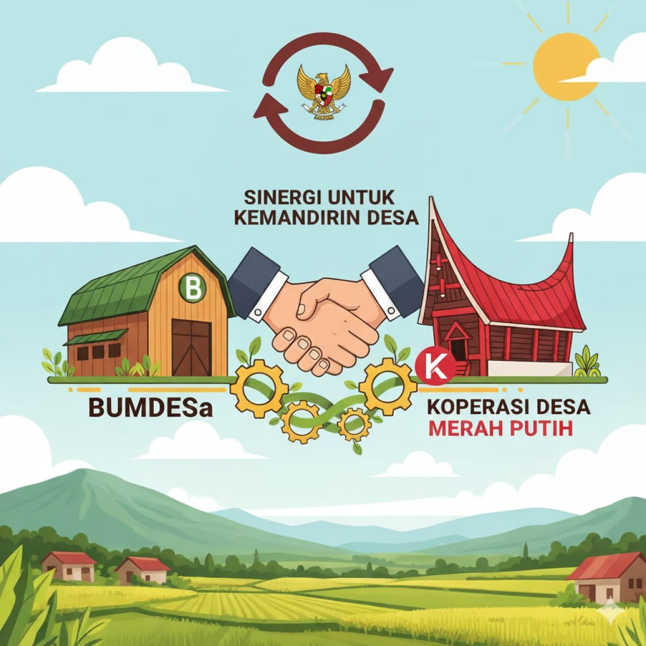 Urgensitas Desain Pola Kemitraan BUMDes dan Koperasi Desa: Pilar Kemandirian Ekonomi Desa