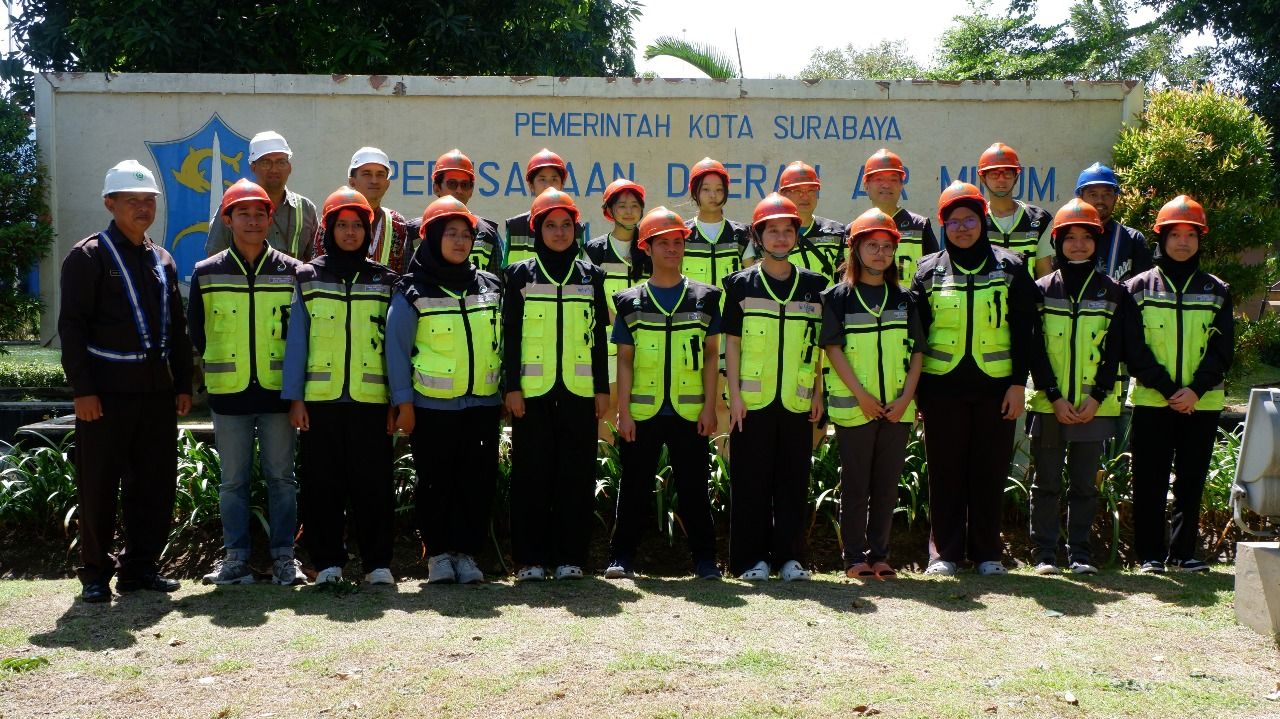 Nanyang Polytechnic University Singapore Takjub dengan Pengelolaan Air di IPAM Ngagel
