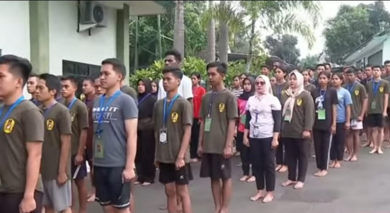 Komcad Transmigran Ikuti Pelatihan Militer dan Bahasa Jepang